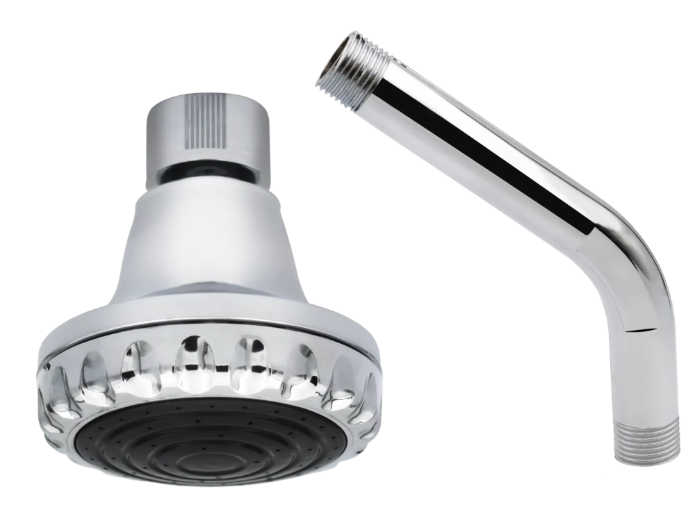 Brecsia Shower Arm and Rose