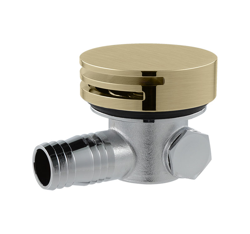 Nikki Spout Round – Gold