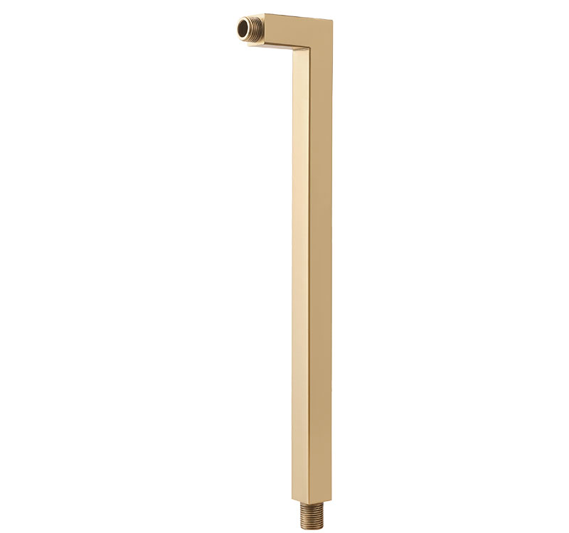 Shower Arm Square 400mm – Gold