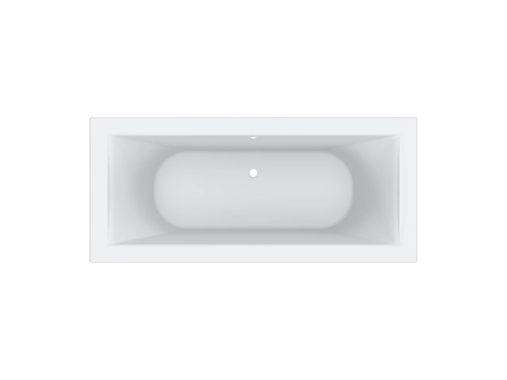 Lavé Croix Built-in Bath – White