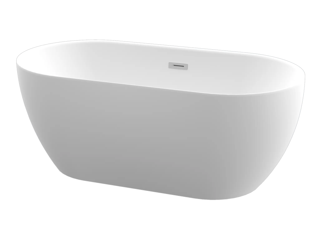 Lavé Nantes Free Standing Bath One Piece – White