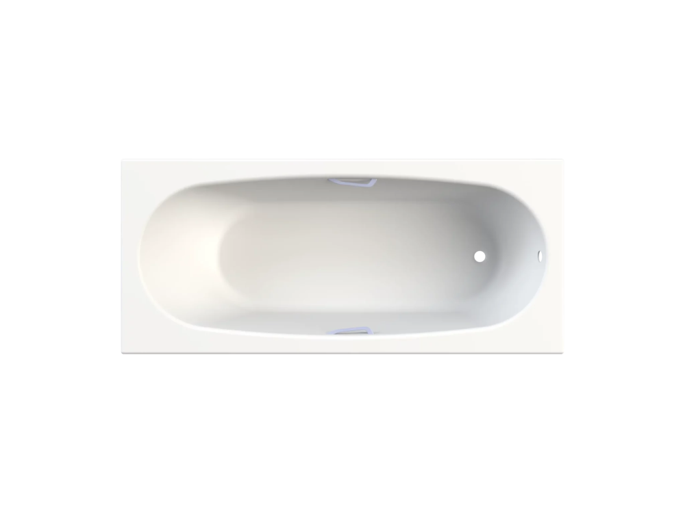 Lavé Nice Contractors Bath with handle – White