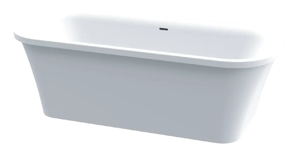 Lavé Valence Free Standing Bath One Piece – White