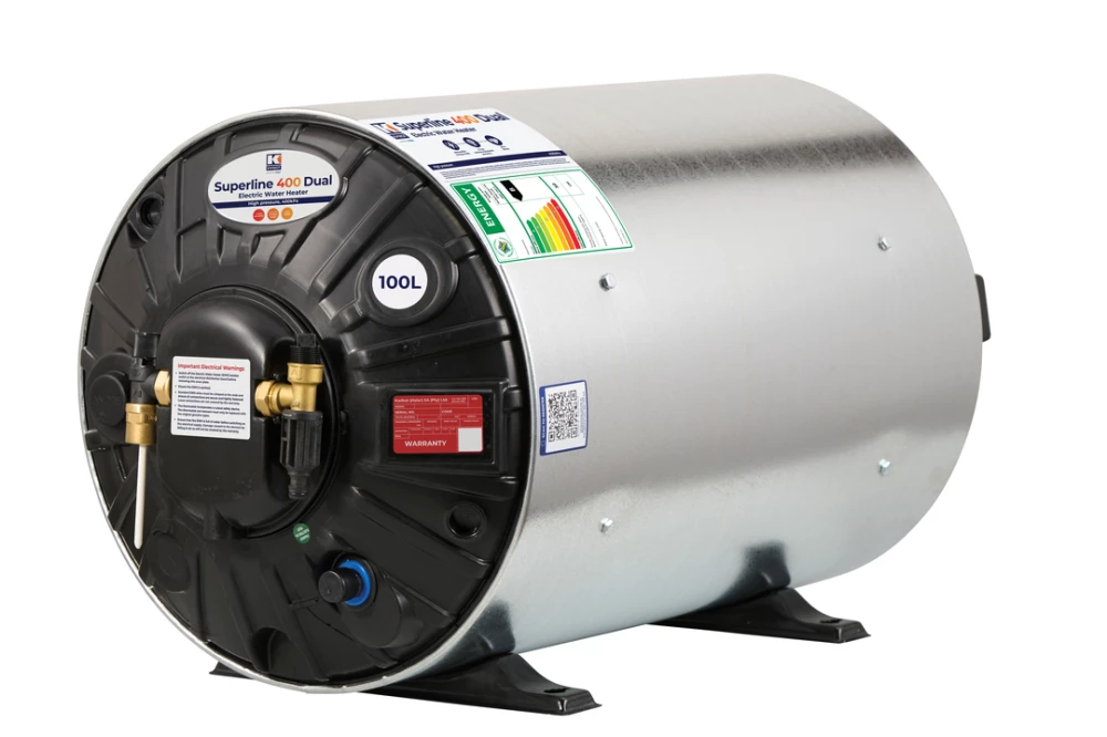 KWIKOT SUPERLINE 100L DUAL GEYSER 400/600KPA CLASS B DSG-100 INC.TP&DC