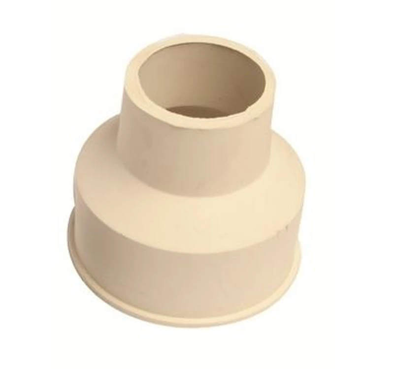 DUTTON PF50 FLUSH PIPE PLASTIC CONE WHITE
